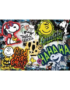 Puzzle Snoopy Graffiti 500p - ravensburger 2
