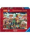 Puzzle Marché de Noël 1000 Pc Puzzle - ravensburger