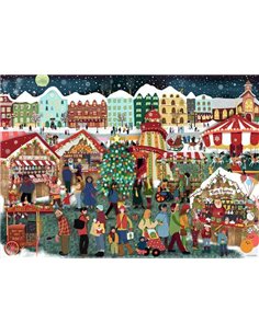 Puzzle Marché de Noël 1000 Pc Puzzle - ravensburger 2