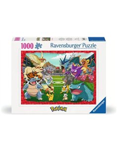 Puzzle 1000 pièces - L'affrontement des Pokémon - Ravensburger