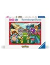 Puzzle 1000 pièces - L'affrontement des Pokémon - Ravensburger