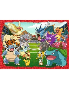 Puzzle 1000 pièces - L'affrontement des Pokémon - Ravensburger 2