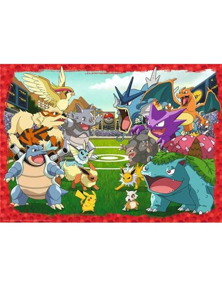 Puzzle 1000 pièces - L'affrontement des Pokémon - Ravensburger