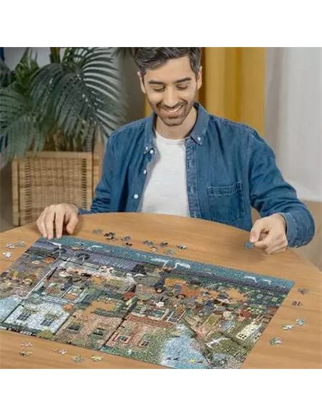 Puzzle 1000 pièces - Le long du fleuve - ravensburger