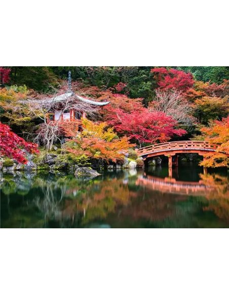 Puzzle 1000 pièces - Le Daigo-ji, Kyoto, Japon - ravensburger