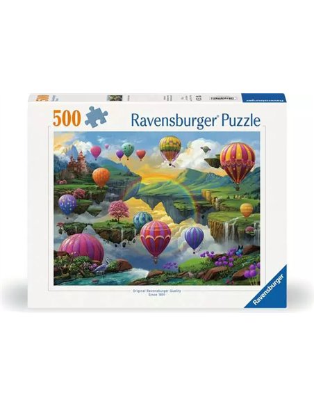 Puzzle 500 pièces - Vallée des montgolfières - ravensburger