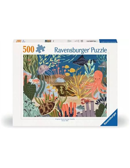 Puzzle Fantaisie océan 500p - ravensburger