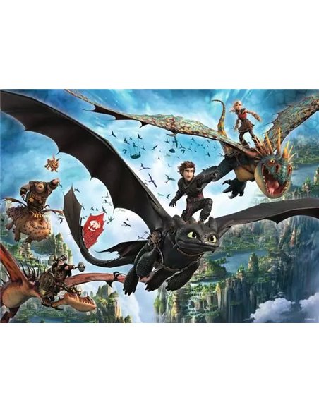 Puzzle Dragon Le film 150pc - ravensburger
