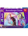 Puzzle L'école des licornes 3x49p - ravensburger