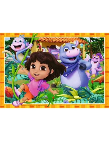 Puzzles Dora 2x12p - ravensburger