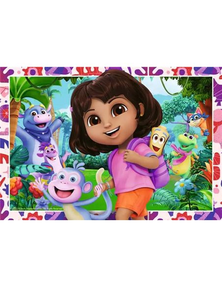 Puzzles Dora 2x24p - ravensburger