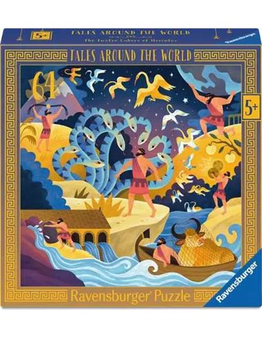 Puzzle Tales Travaux Hercule 64p - ravensburger