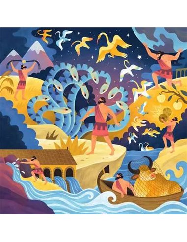 Puzzle Tales Travaux Hercule 64p - ravensburger