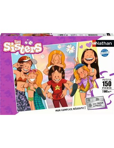 Puzzle Mon kiwi Les Sisters 150p - nathan