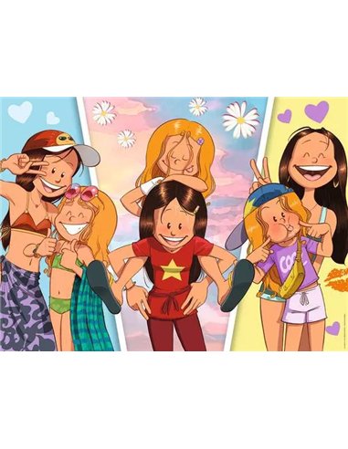 Puzzle Mon kiwi Les Sisters 150p - nathan