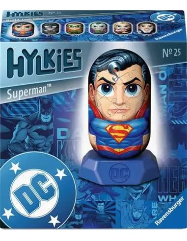 Puzzle 3D Hylkies DC25 Superman 54p - ravensburger