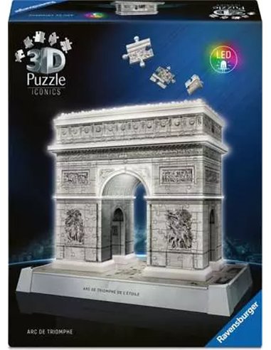 Puzzle 3D Arc de Triomphe illuminé - 216 pièces - ravensburger