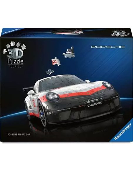 Puzzle 3D Porsche 911 GT3 Cup - 108 pièces - ravensburger