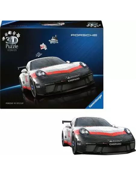 Puzzle 3D Porsche 911 GT3 Cup - 108 pièces - ravensburger