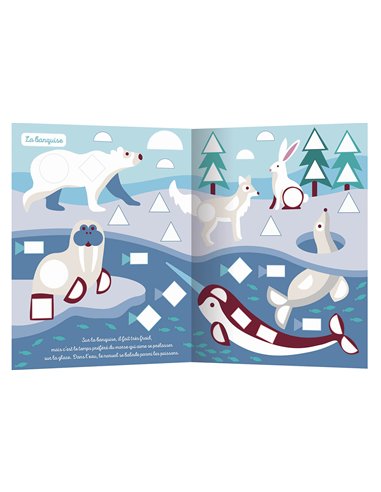MES TOUT PREMIERS AUTOCOLLANTS - 500 PREMIÈRES GOMMETTES FORMES - HIVER