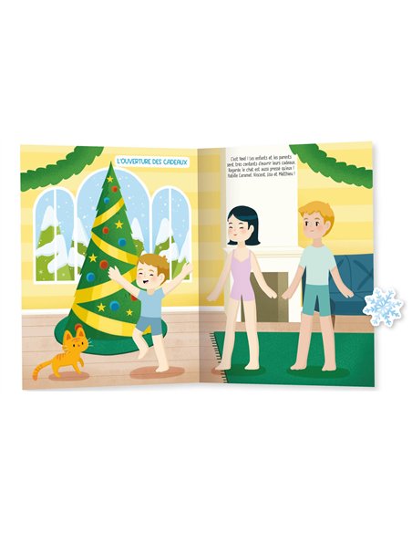 MES 500 AUTOCOLLANTS CRÉATIFS - NOËL ENCHANTÉ - auzou