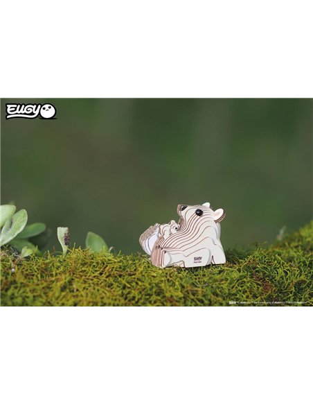 Eugy 3D Modèle: ANIMAL SAUVAGE OURS POLAIRE