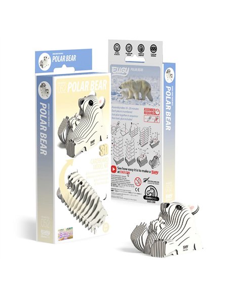 Eugy 3D Modèle: ANIMAL SAUVAGE OURS POLAIRE