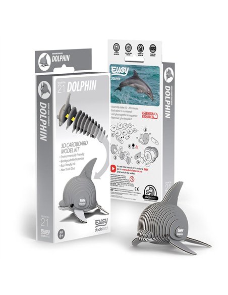 Eugy 3D Modèle: ANIMAL MARIN DAUPHIN