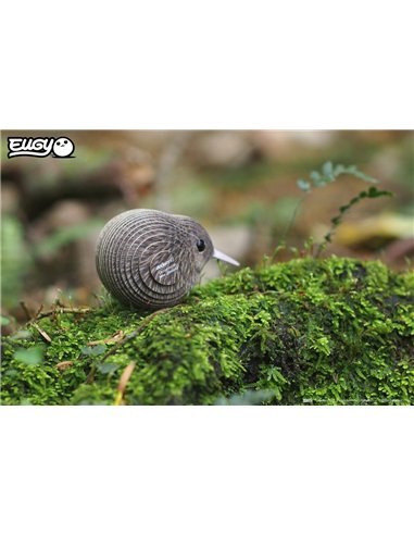 Eugy 3D Modèle: OISEAU KIWI BRUN