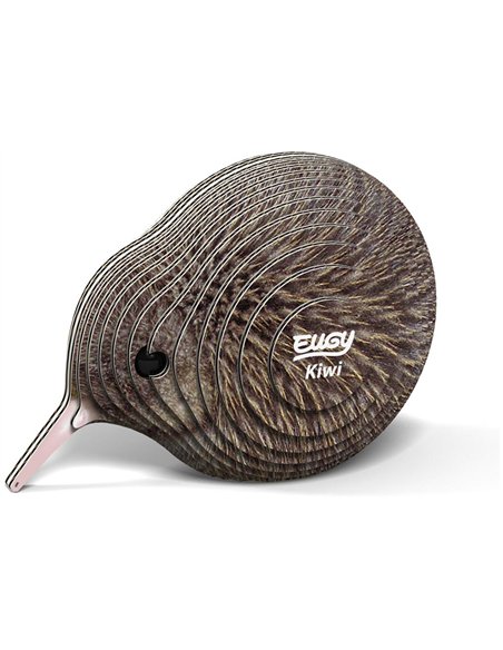 Eugy 3D Modèle: OISEAU KIWI BRUN