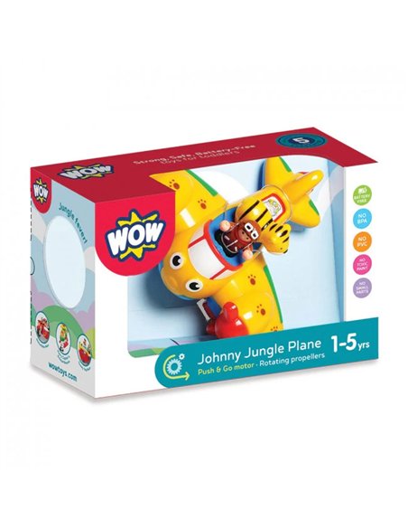 Avion Johnny Jungle - WOW Toys