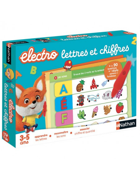 Electro lettres et chiffres 