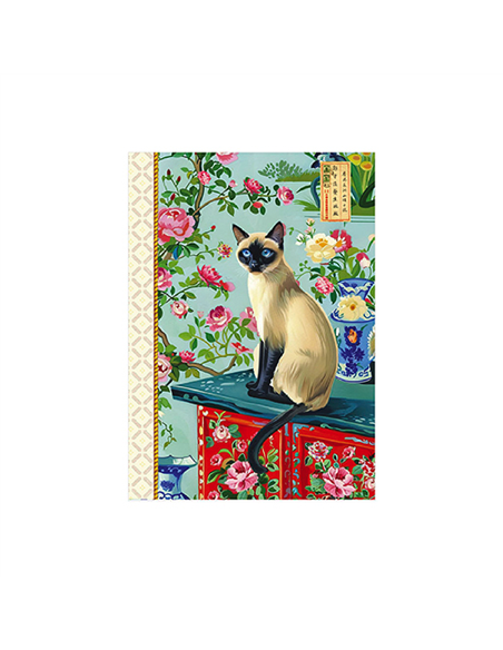 CARNET MOTS DE PASSE - Chat siamois - Gwenaelle Trolez
