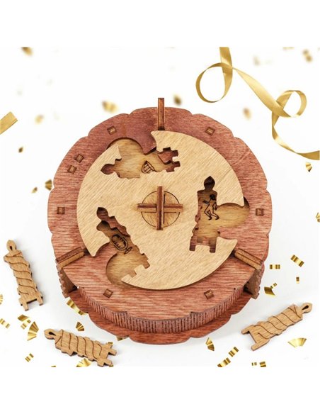 Cluegift casse tête gâteau d'anniversaire