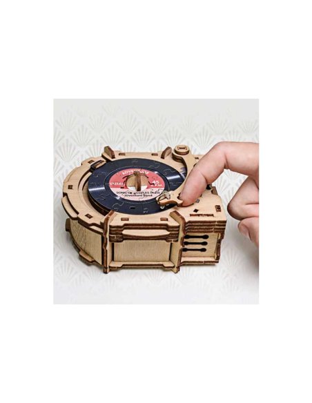 Cluegift casse tête tourne-disque