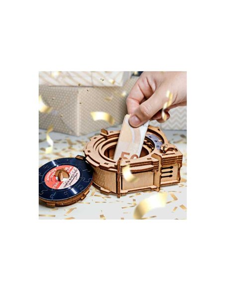 Cluegift casse tête tourne-disque