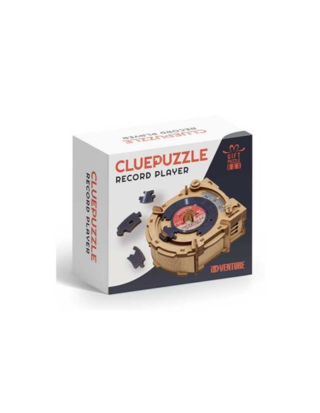 Cluegift casse tête tourne-disque