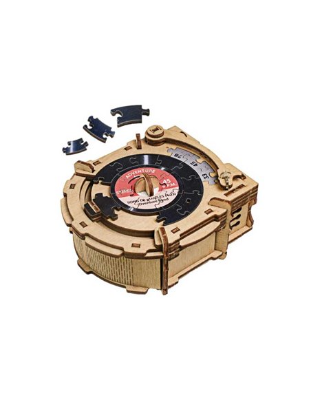 Cluegift casse tête tourne-disque