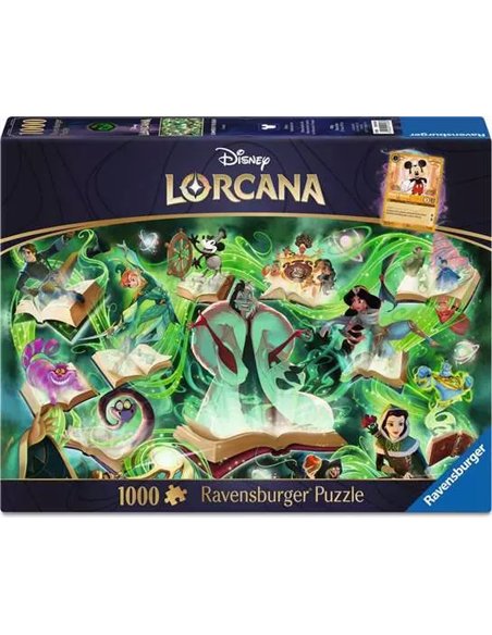 Puzzle Emeraude Lorcana 1000p - ravensburger