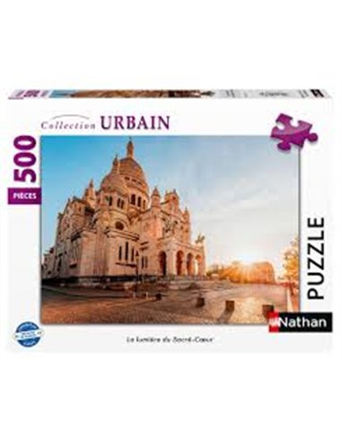 Puzzle Lumière Sacré-Cœur 500p - nathan