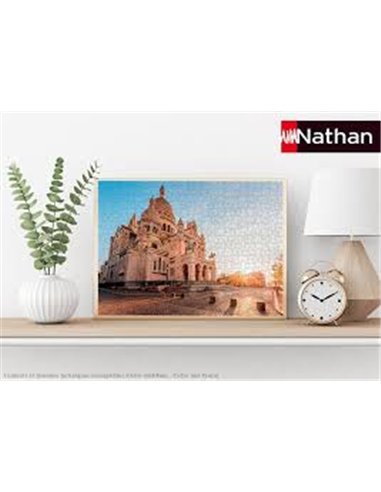 Puzzle Lumière Sacré-Cœur 500p - nathan