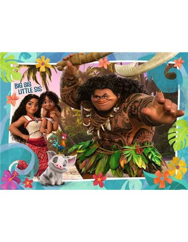 Puzzle Mondes Vaiana 2 100p - ravensburger