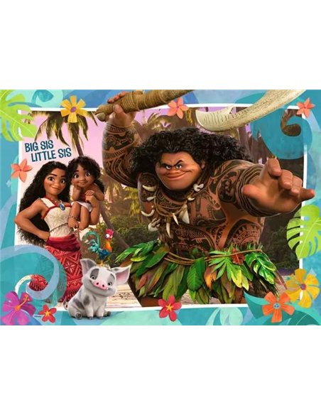 Puzzle Mondes Vaiana 2 100p - ravensburger