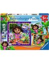 Puzzle Dora 3x49p - ravensburger
