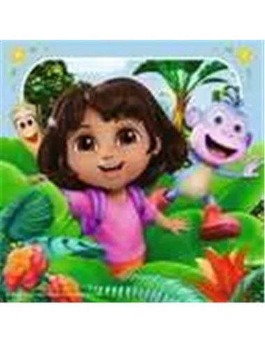 Puzzle Dora 3x49p - ravensburger