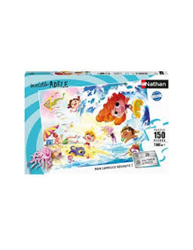 Puzzle Journée Mortelle Adèle 150p - nathan