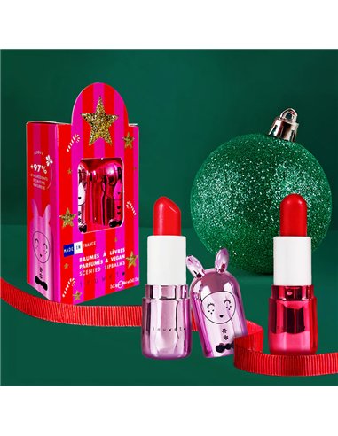 Duo baumes à lèvres - Couture noël 2025 - INUWET