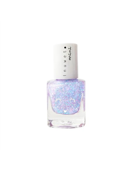 Vernis à l'eau bleu princesse - Parfum vanille - INUWET