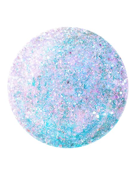 Vernis à l'eau bleu princesse - Parfum vanille - INUWET