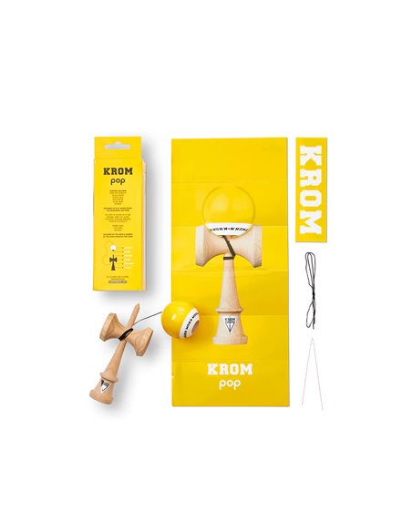 KROM KENDAMA - POP LOL YELLOW